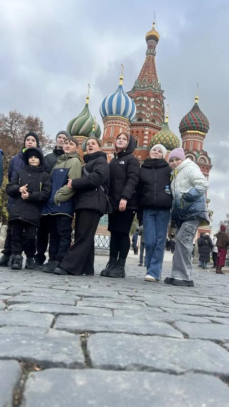 ВОСПИТАННИКИ ВВЕДЕНСКОГО ФИЛИАЛА ЦЕНТРА ПОМОЩИ ДЕТЯМ №1 ПОБЫВАЛИ В МОСКВЕ